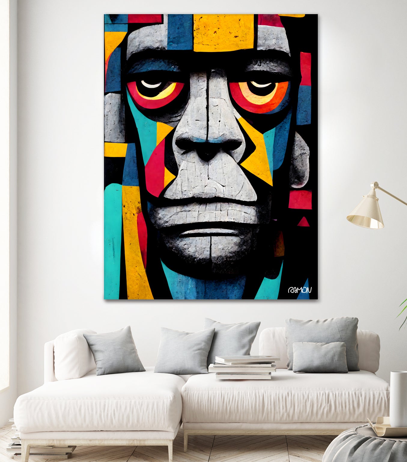 African Gorilla by Ramon Souza on GIANT ART - black digital painting