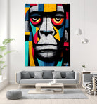 African Gorilla by Ramon Souza on GIANT ART - black digital painting