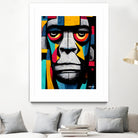 African Gorilla by Ramon Souza on GIANT ART - black digital painting