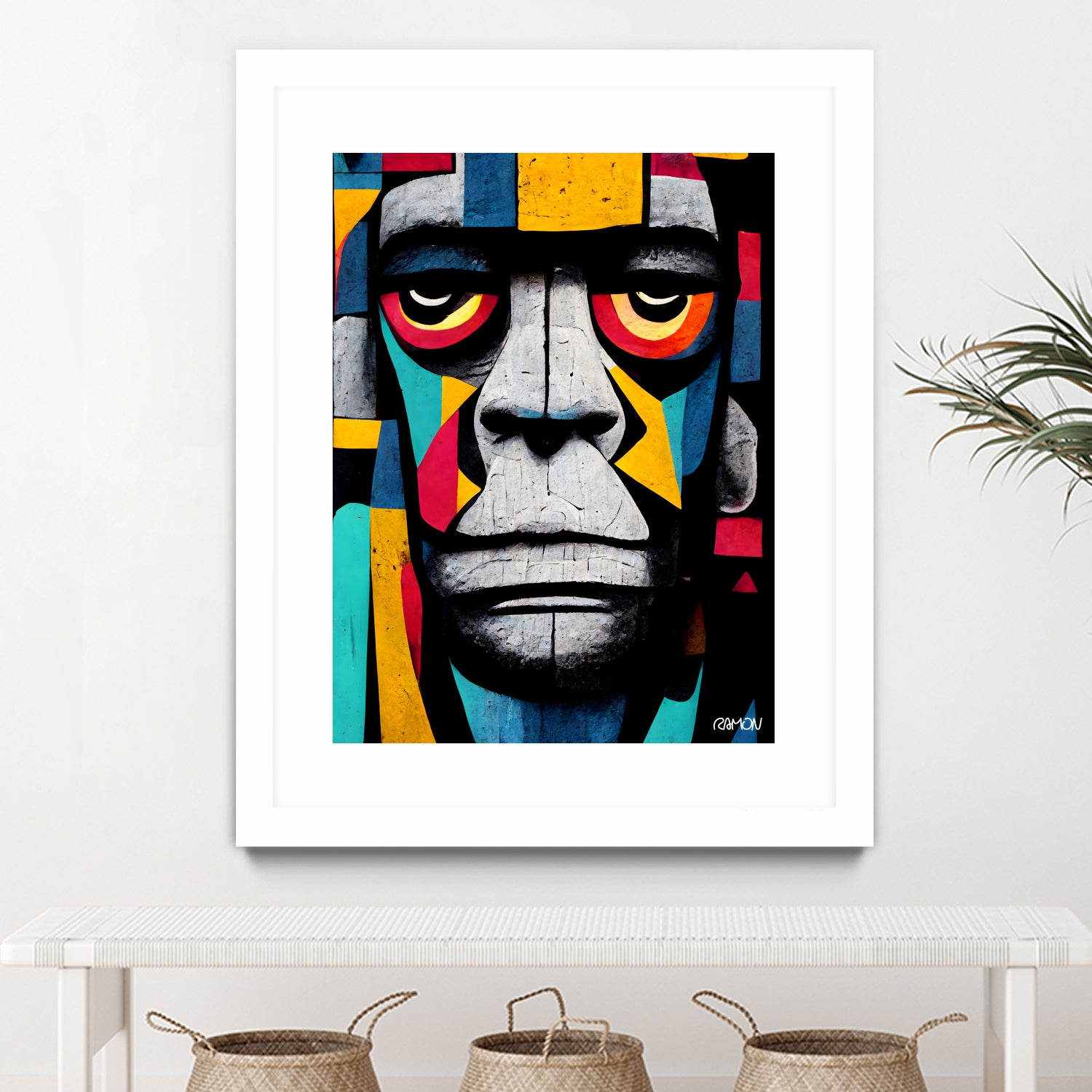 African Gorilla by Ramon Souza on GIANT ART - black digital painting