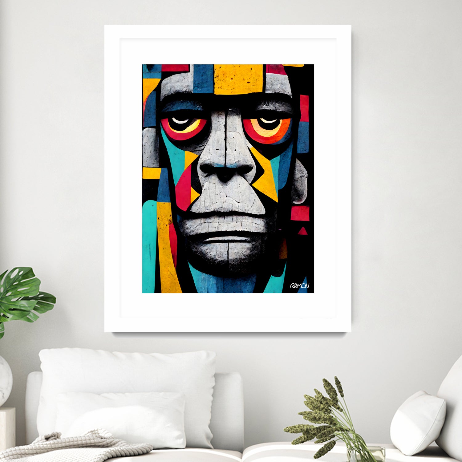 African Gorilla by Ramon Souza on GIANT ART - black digital painting