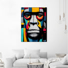 African Gorilla by Ramon Souza on GIANT ART - black digital painting