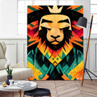 Lion King by Ramon Souza on GIANT ART - yellow digital painting