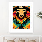 Lion King by Ramon Souza on GIANT ART - yellow digital painting