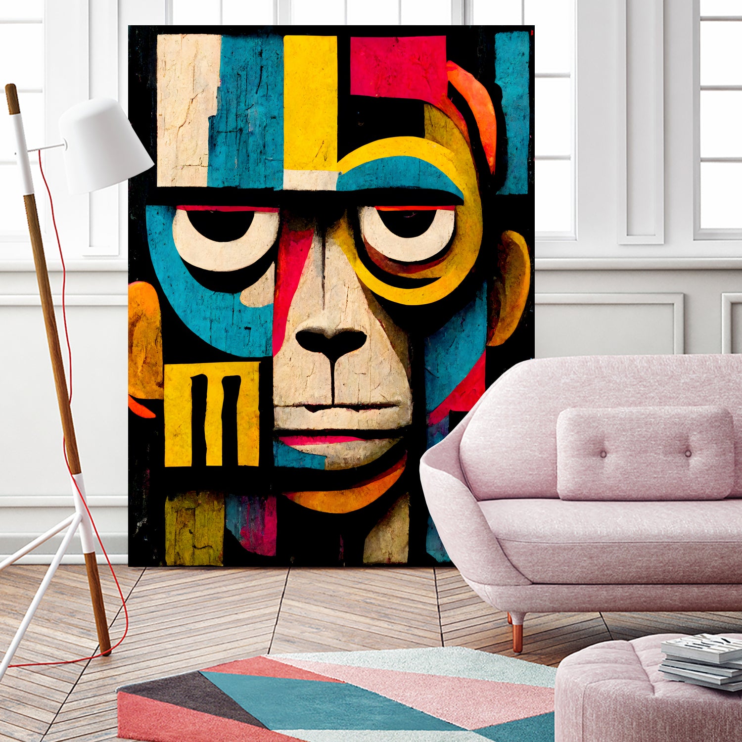 Abstract Art Monkey by Ramon Souza on GIANT ART - black digital painting