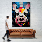 White Pig by Ramon Souza on GIANT ART - white digital painting