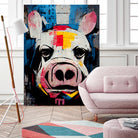 White Pig by Ramon Souza on GIANT ART - white digital painting