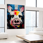 White Pig by Ramon Souza on GIANT ART - white digital painting