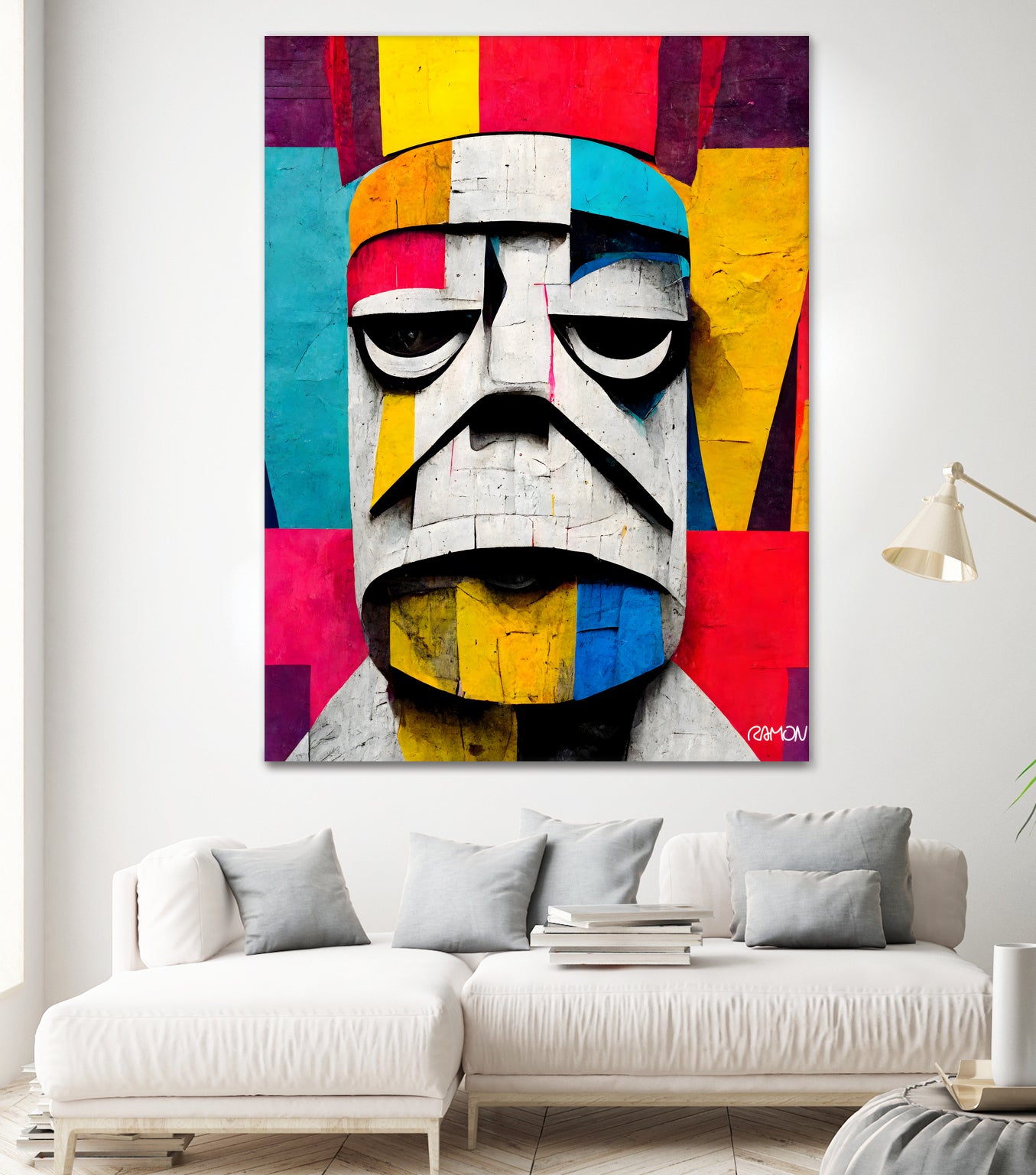 Bored Trooper by Ramon Souza on GIANT ART - white digital painting