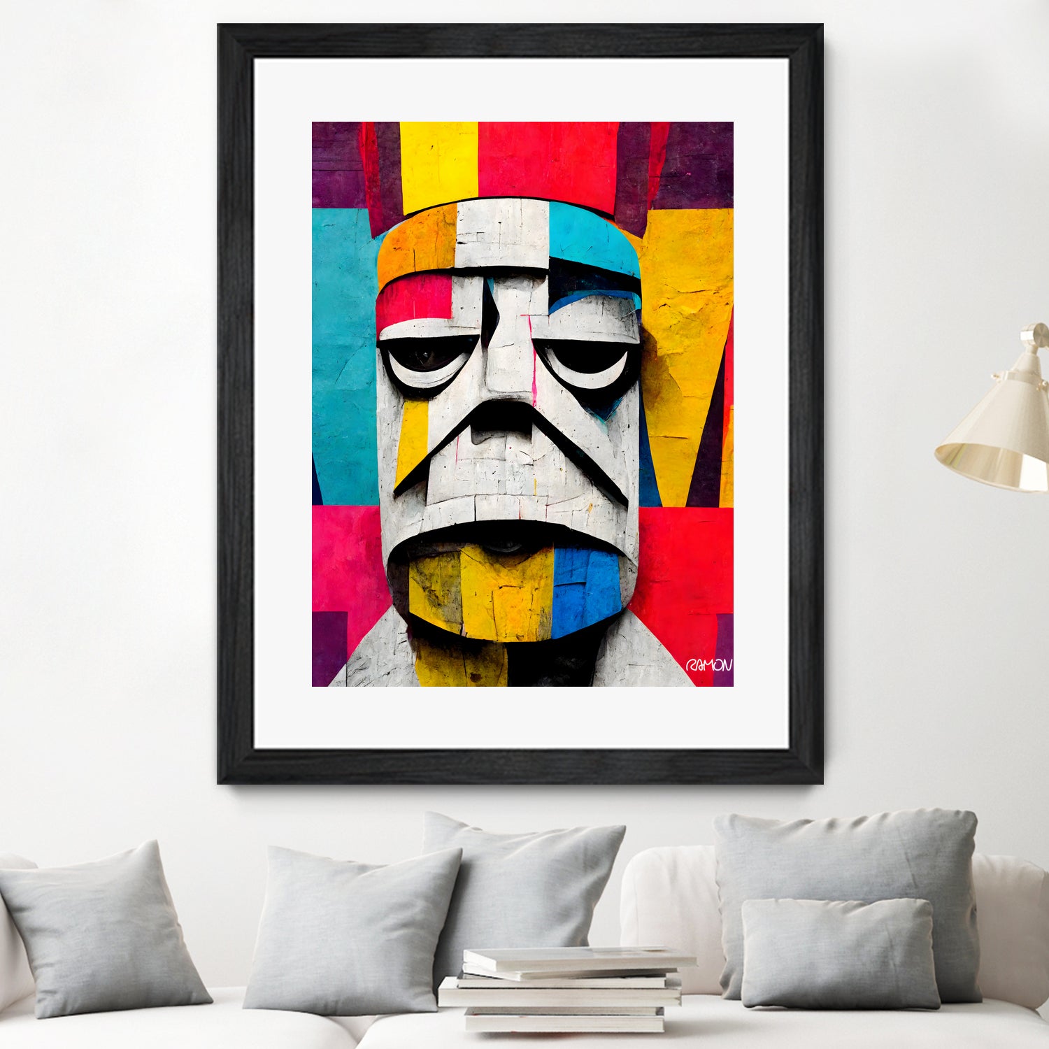 Bored Trooper by Ramon Souza on GIANT ART - white digital painting