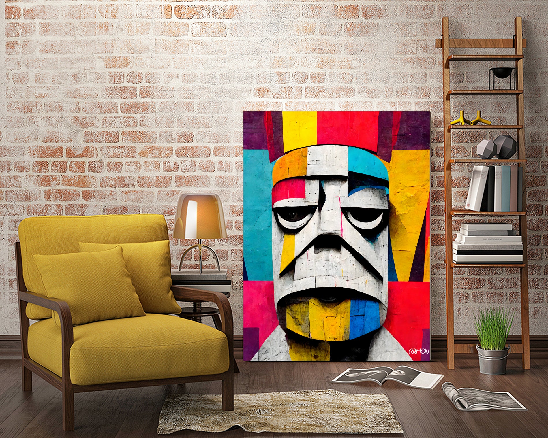 Bored Trooper by Ramon Souza on GIANT ART - white digital painting