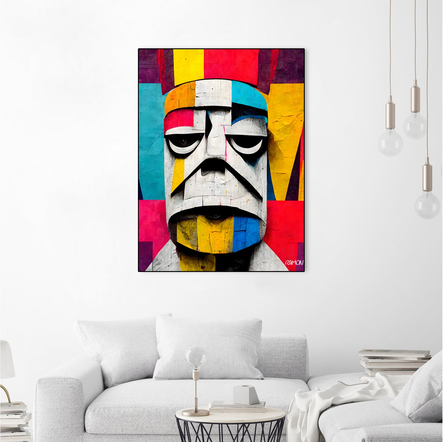 Bored Trooper by Ramon Souza on GIANT ART - white digital painting