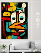 Alfred The Duck by Ramon Souza on GIANT ART - black digital painting