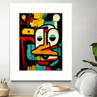 Alfred The Duck by Ramon Souza on GIANT ART - black digital painting