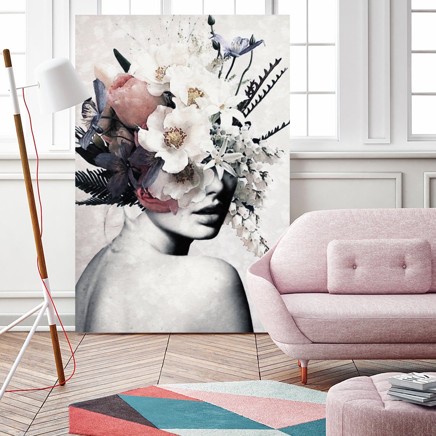 Flowers are always a good idea by Menelaos Trompoukis on GIANT ART - gray digital painting