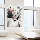 Flowers are always a good idea by Menelaos Trompoukis on GIANT ART - gray digital painting