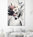 Flowers are always a good idea by Menelaos Trompoukis on GIANT ART - gray digital painting