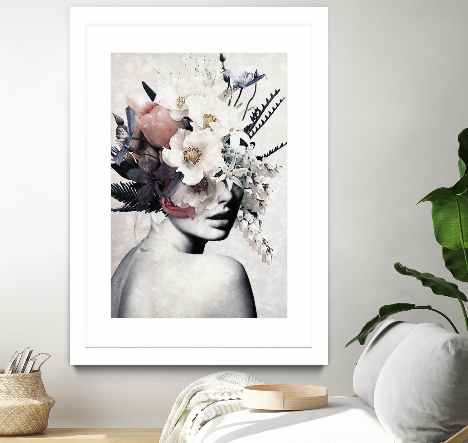 Flowers are always a good idea by Menelaos Trompoukis on GIANT ART - gray digital painting