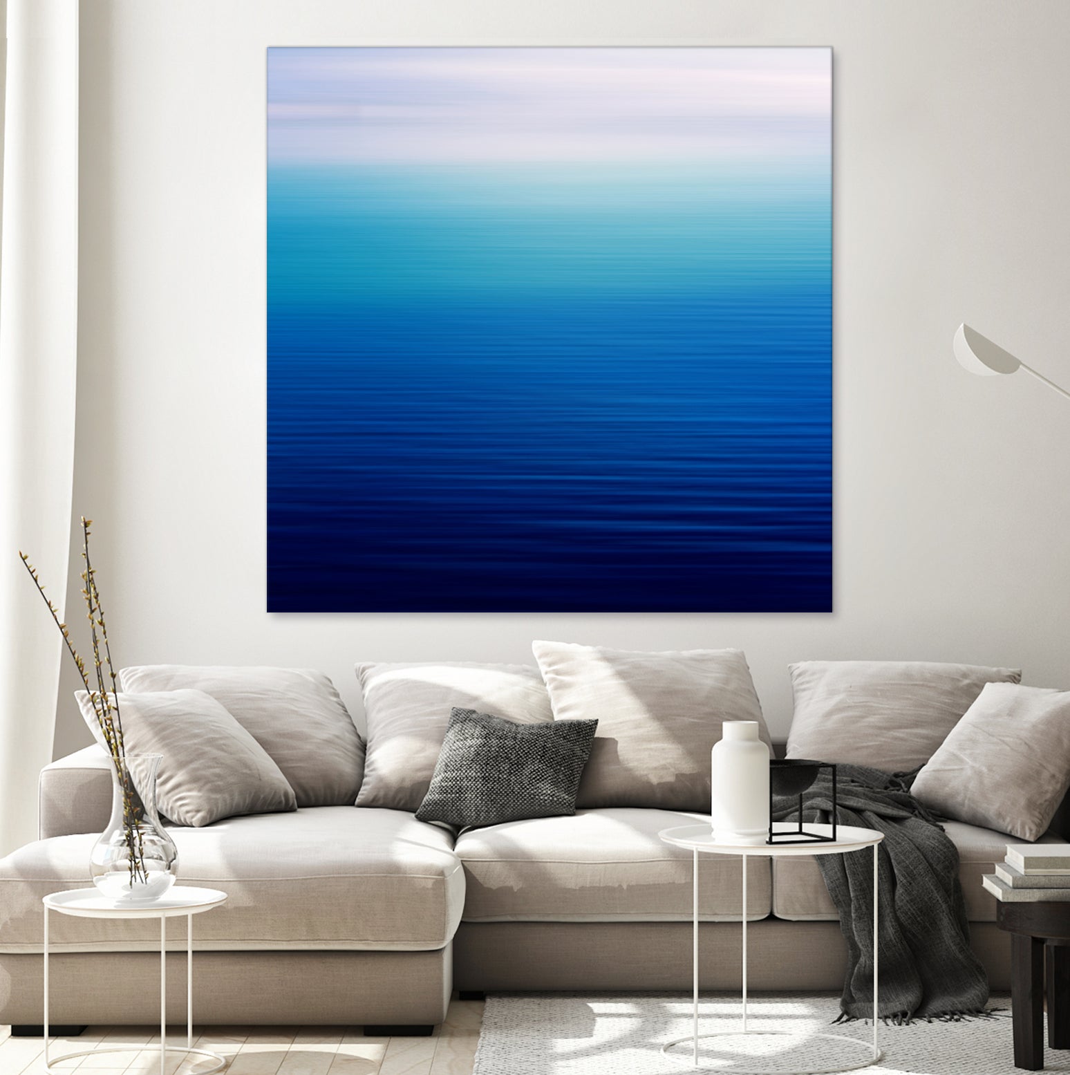 shades of blue by Steffi Louis on GIANT ART - blue digital painting