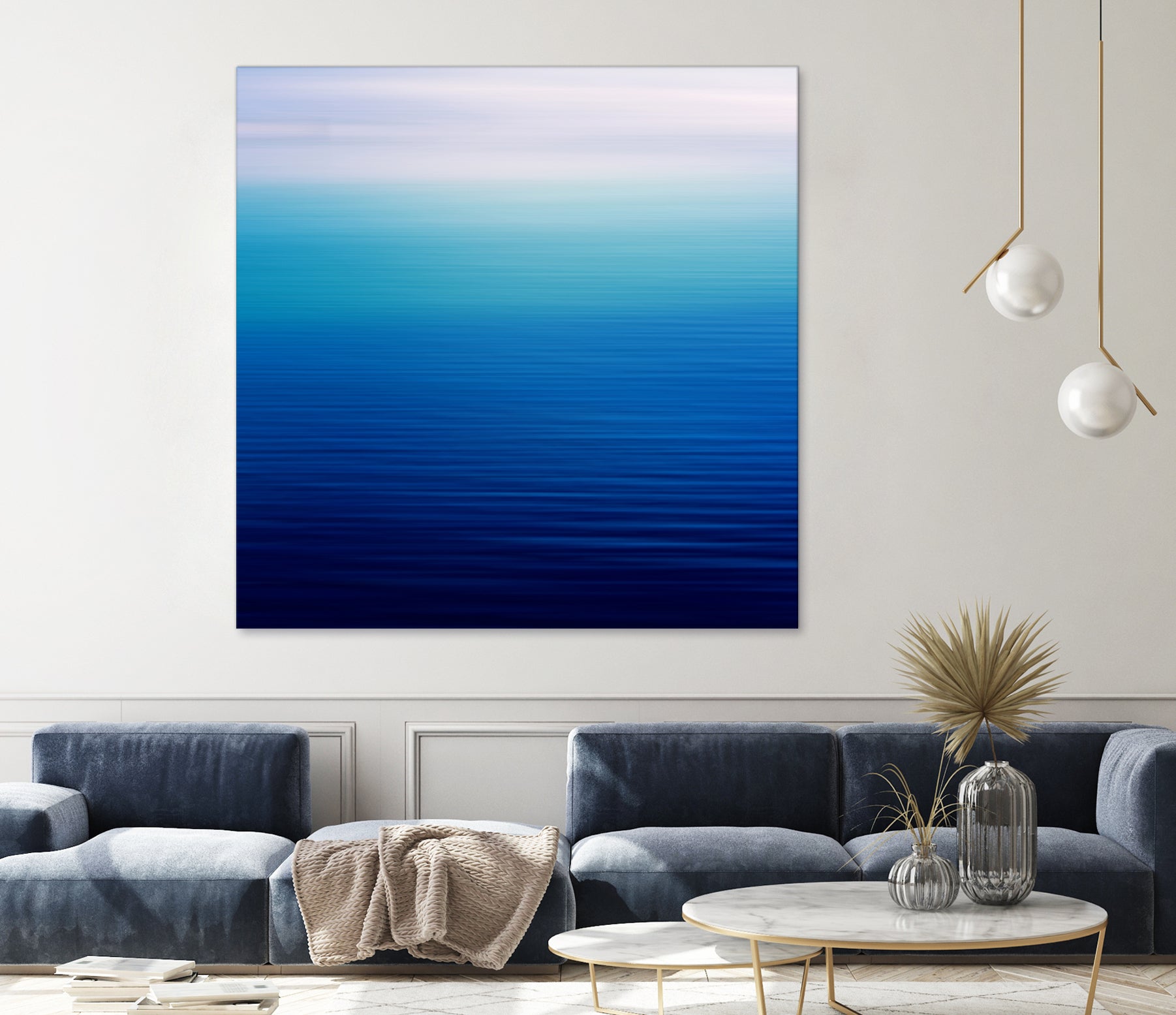 shades of blue by Steffi Louis on GIANT ART - blue digital painting