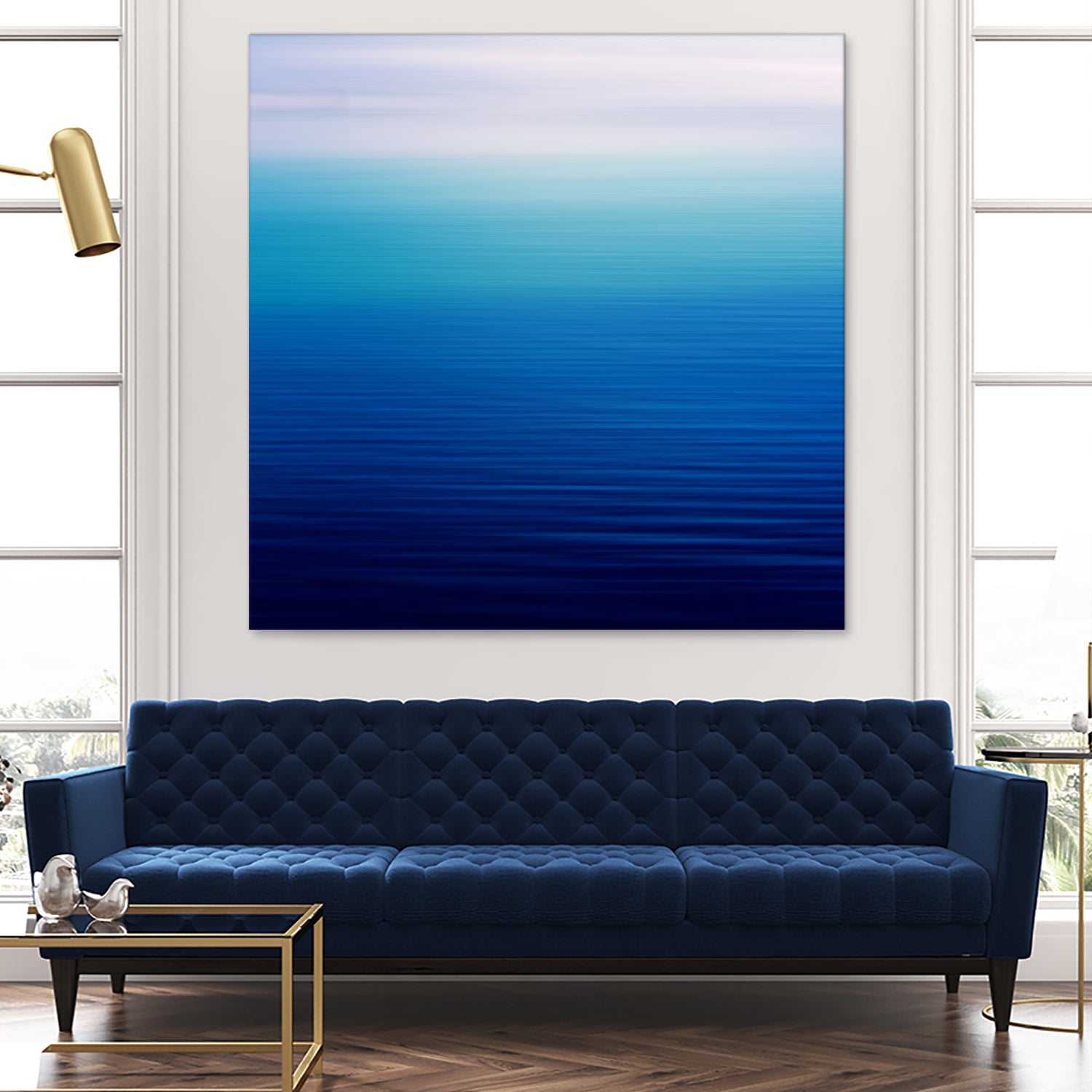 shades of blue by Steffi Louis on GIANT ART - blue digital painting