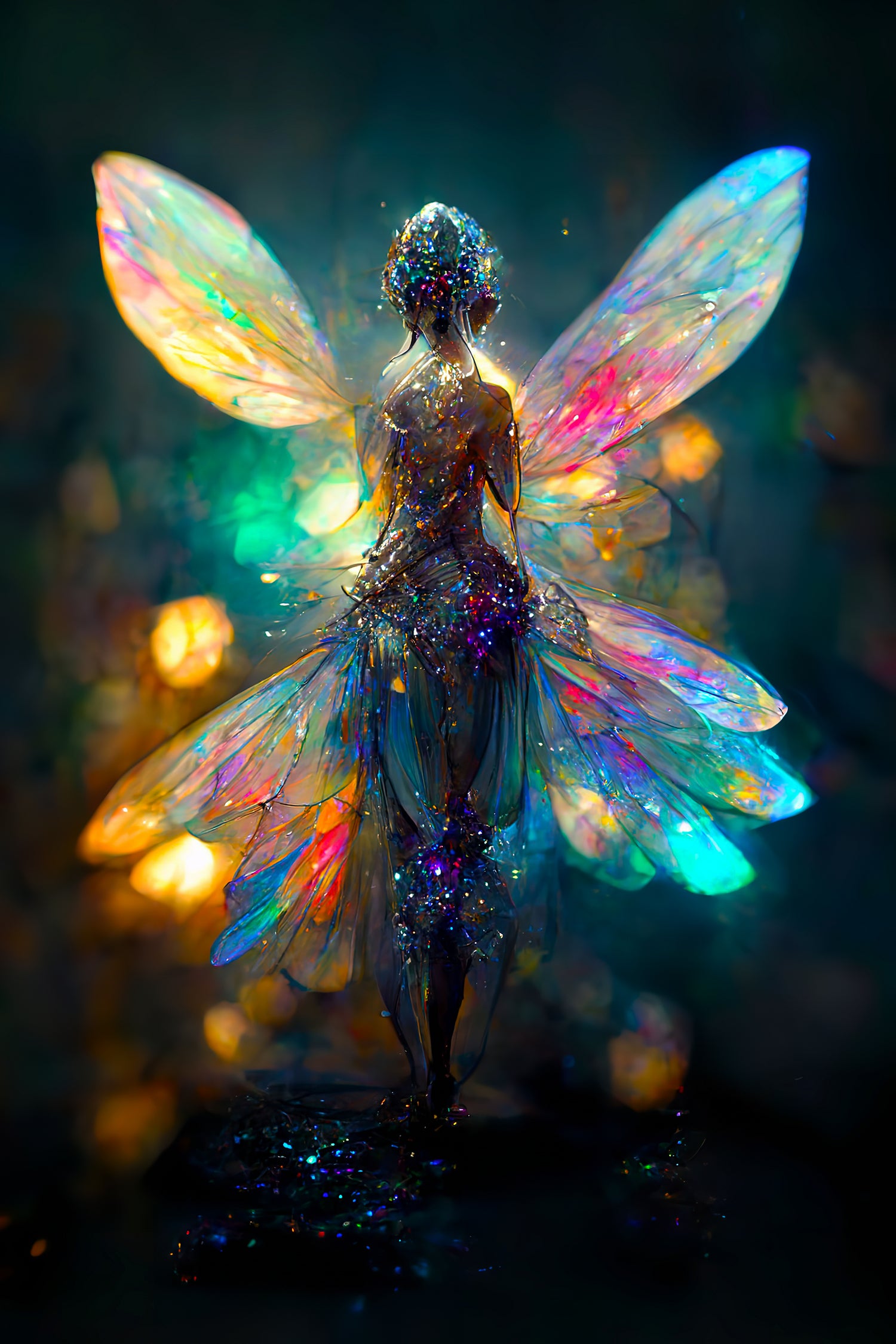 FAIRY-0 by Haris Kavalla on GIANT ART - pink photo illustration