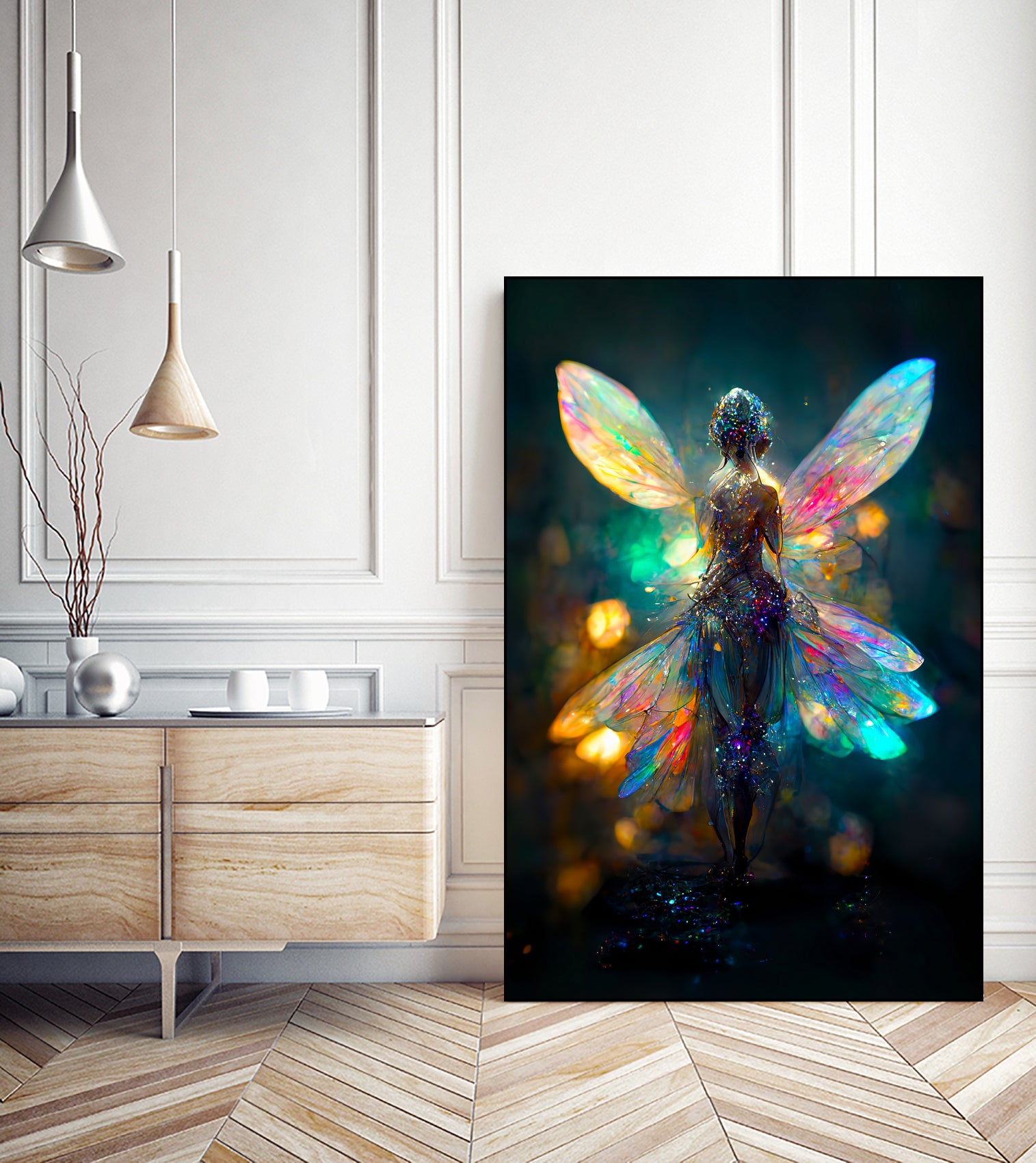 FAIRY-0 by Haris Kavalla on GIANT ART - pink photo illustration