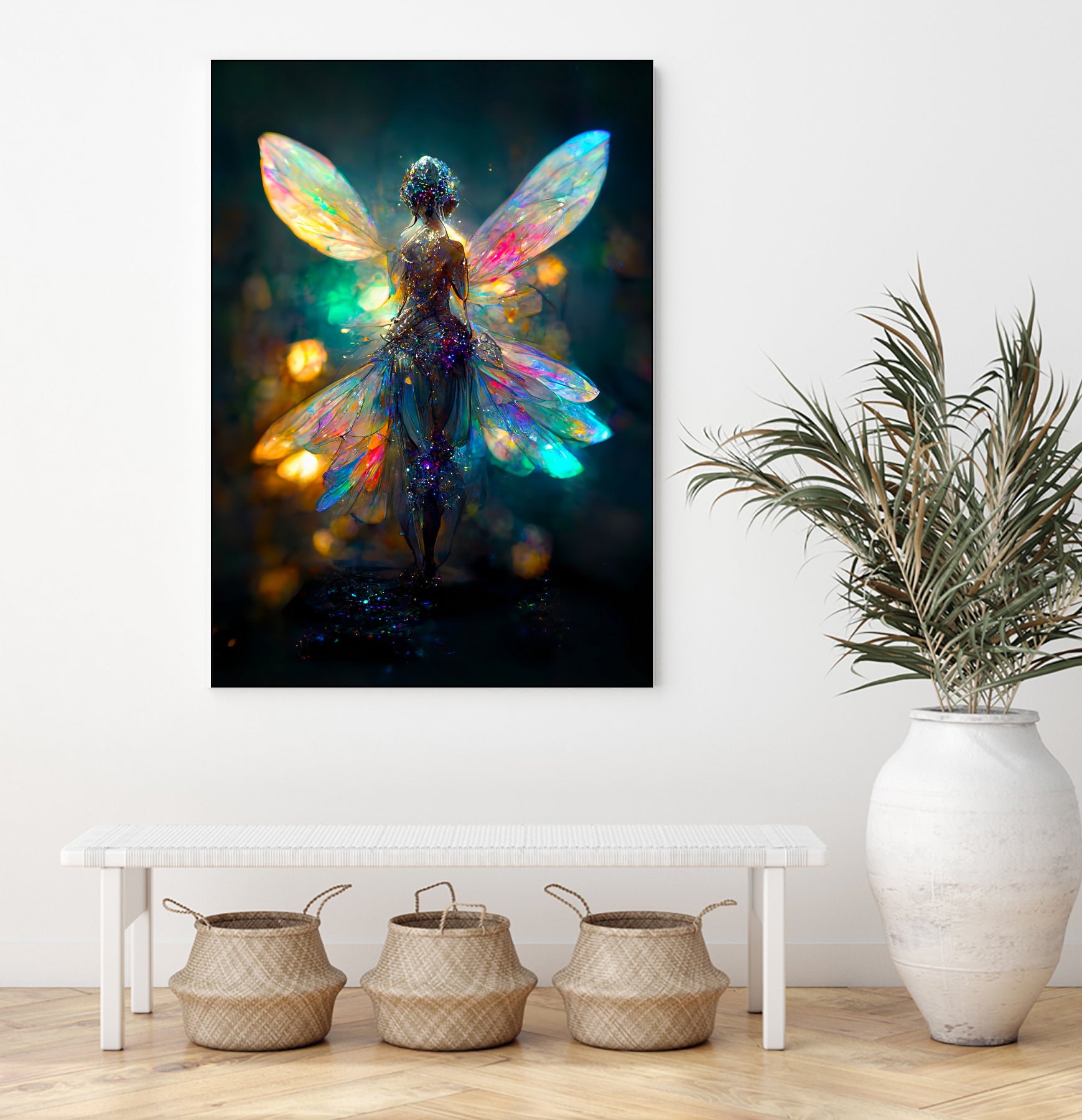 FAIRY-0 by Haris Kavalla on GIANT ART - pink photo illustration