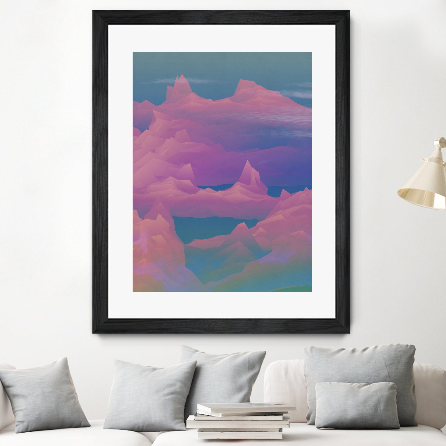 Sierra by Angelo Cerantola on GIANT ART - pink digital drawing