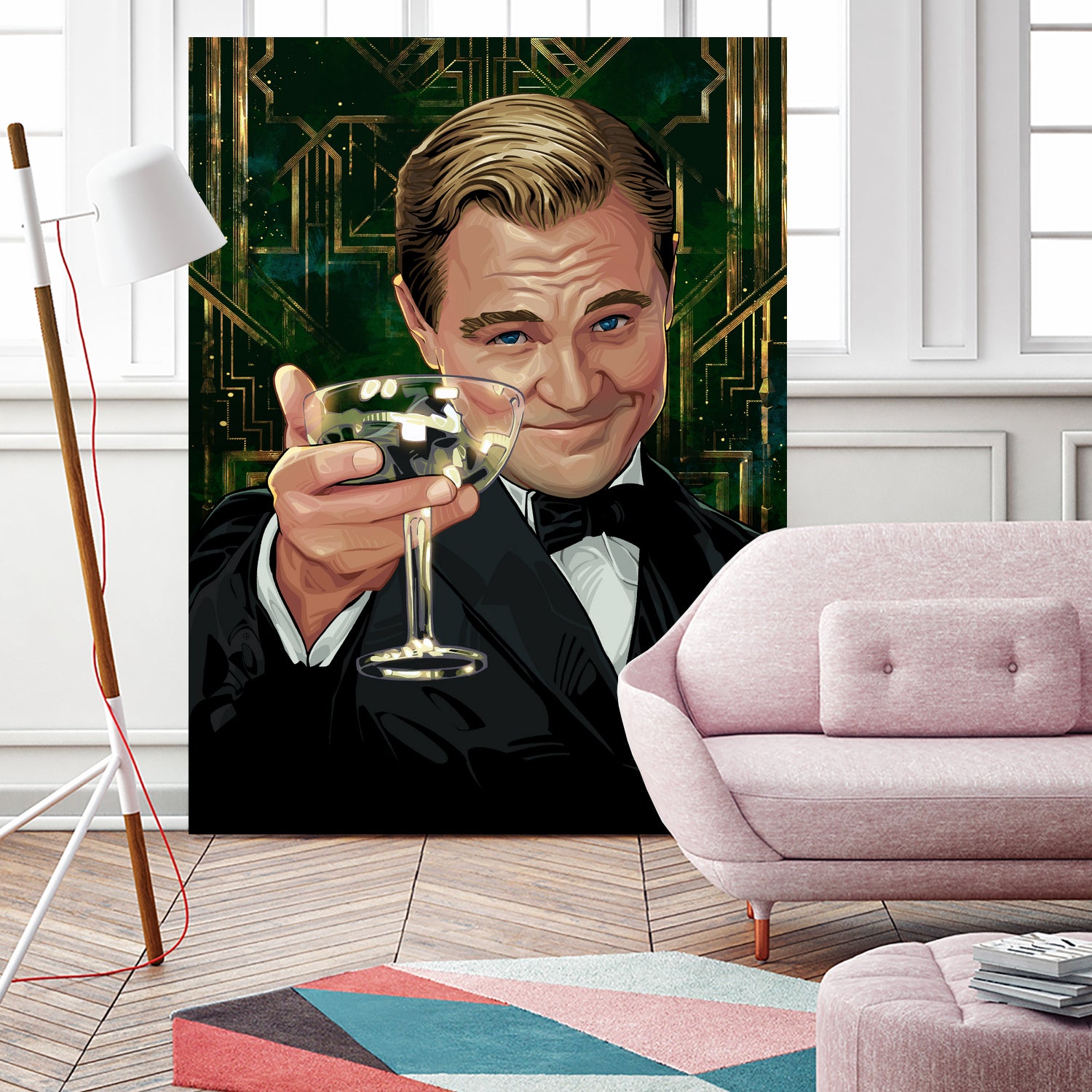 The Great Gatsby by Nikita Abakumov on GIANT ART - green digital painting