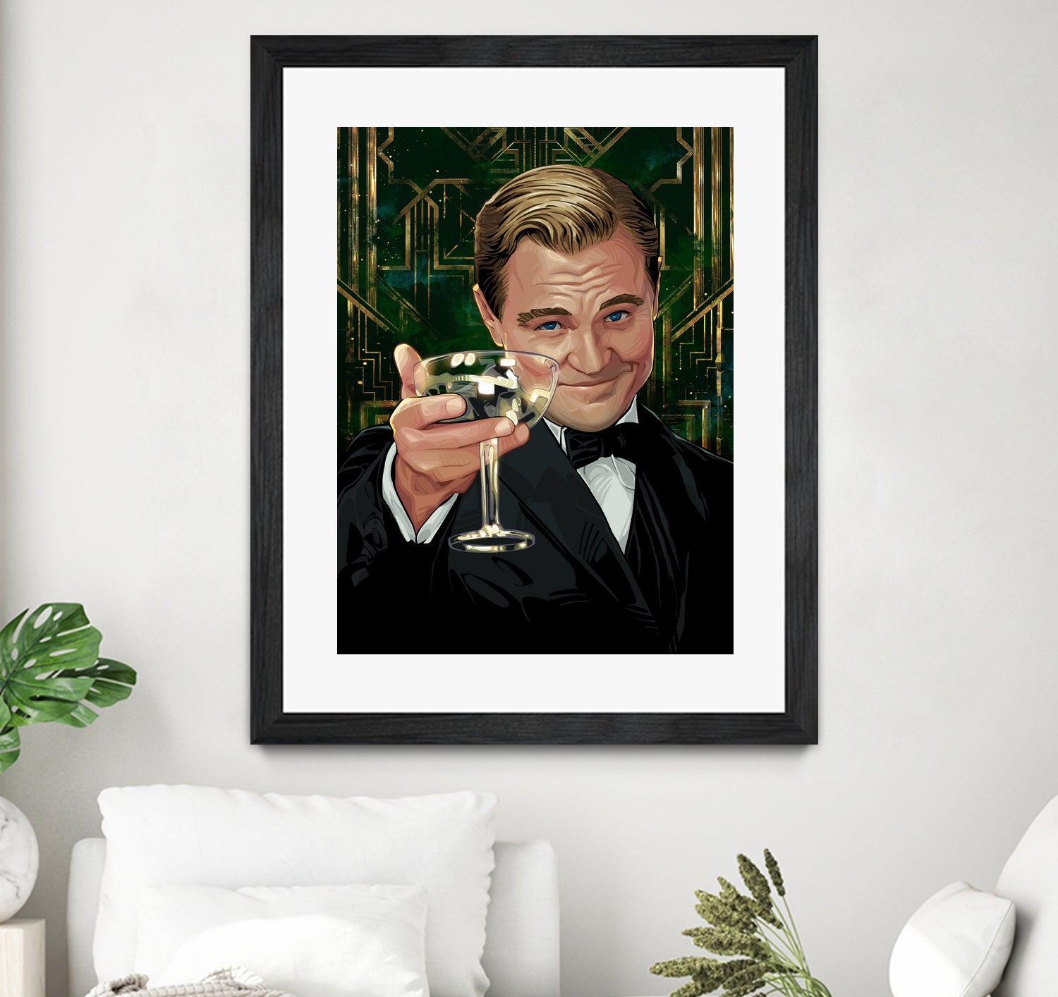 The Great Gatsby by Nikita Abakumov on GIANT ART - green digital painting