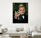 The Great Gatsby by Nikita Abakumov on GIANT ART - green digital painting