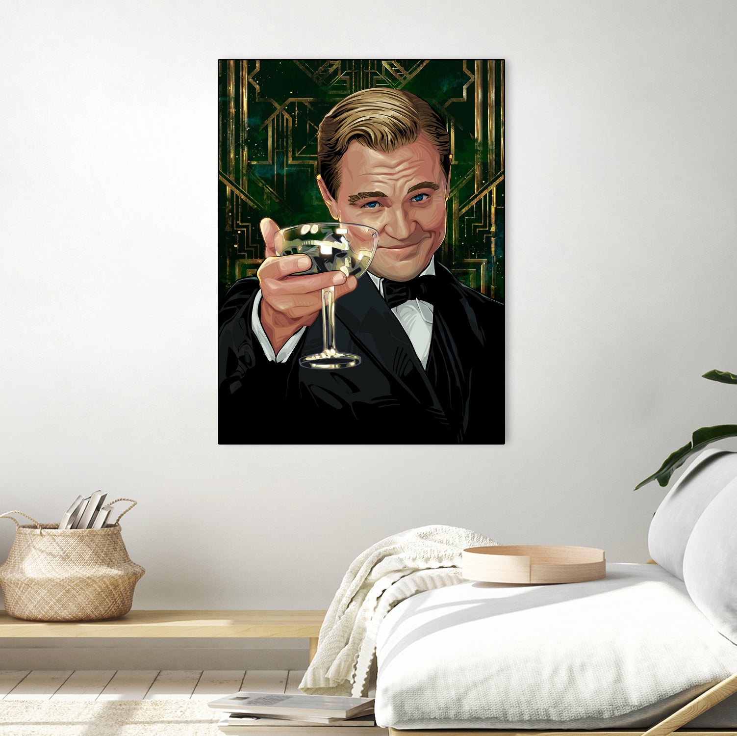 The Great Gatsby by Nikita Abakumov on GIANT ART - green digital painting