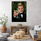 The Great Gatsby by Nikita Abakumov on GIANT ART - green digital painting