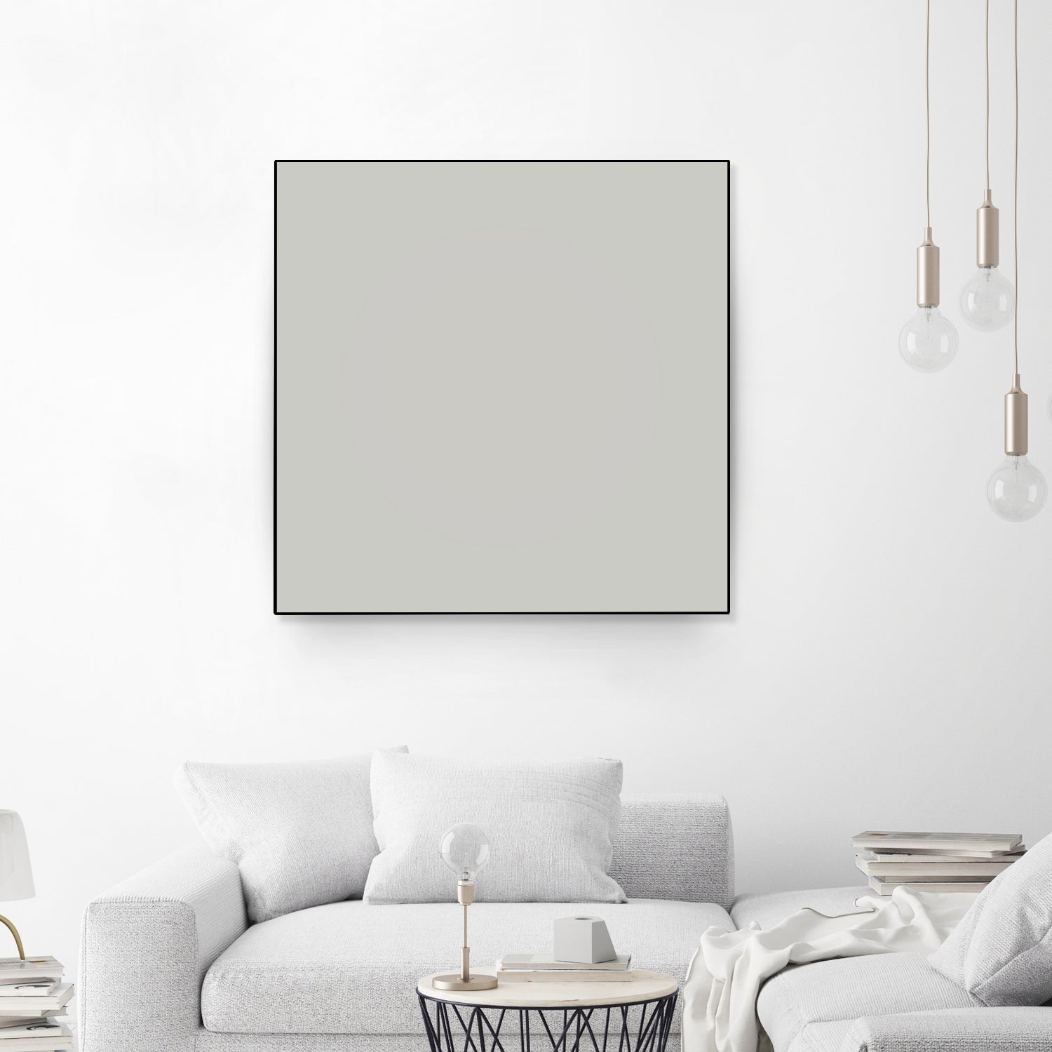 Italian Plaster Radial Gradient #6 | Beautiful Gradients by Alexander Tonetti on GIANT ART - gray digital painting