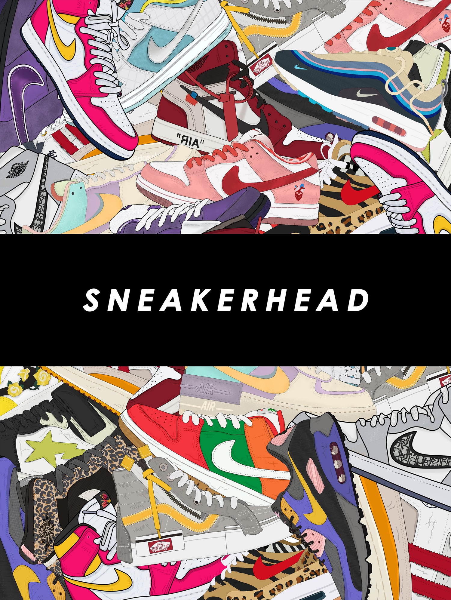 Best off sneaker by Yanuar Ahmat on GIANT ART - white digital drawing