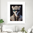 a nursery animal pop art illustration of Cheetah by M Maisur Amin on GIANT ART - black character design