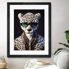 a nursery animal pop art illustration of Cheetah by M Maisur Amin on GIANT ART - black character design