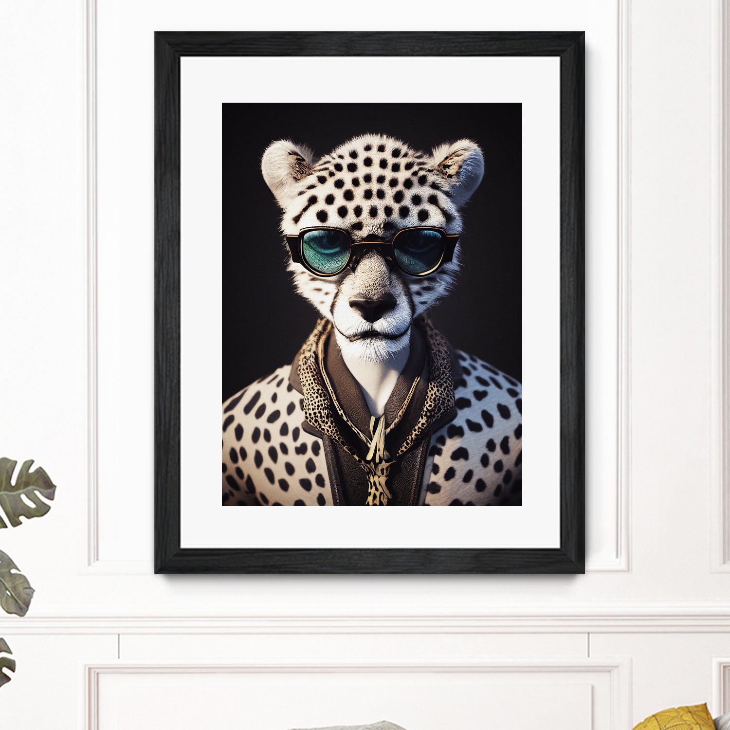 a nursery animal pop art illustration of Cheetah by M Maisur Amin on GIANT ART - black character design