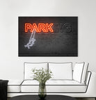 Park by Octavian Mihai Mielu on GIANT ART - red digital drawing