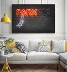 Park by Octavian Mihai Mielu on GIANT ART - red digital drawing