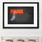 Park by Octavian Mihai Mielu on GIANT ART - red digital drawing