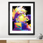 hatake kakashi wpap pop art by trends shop on GIANT ART - black character design