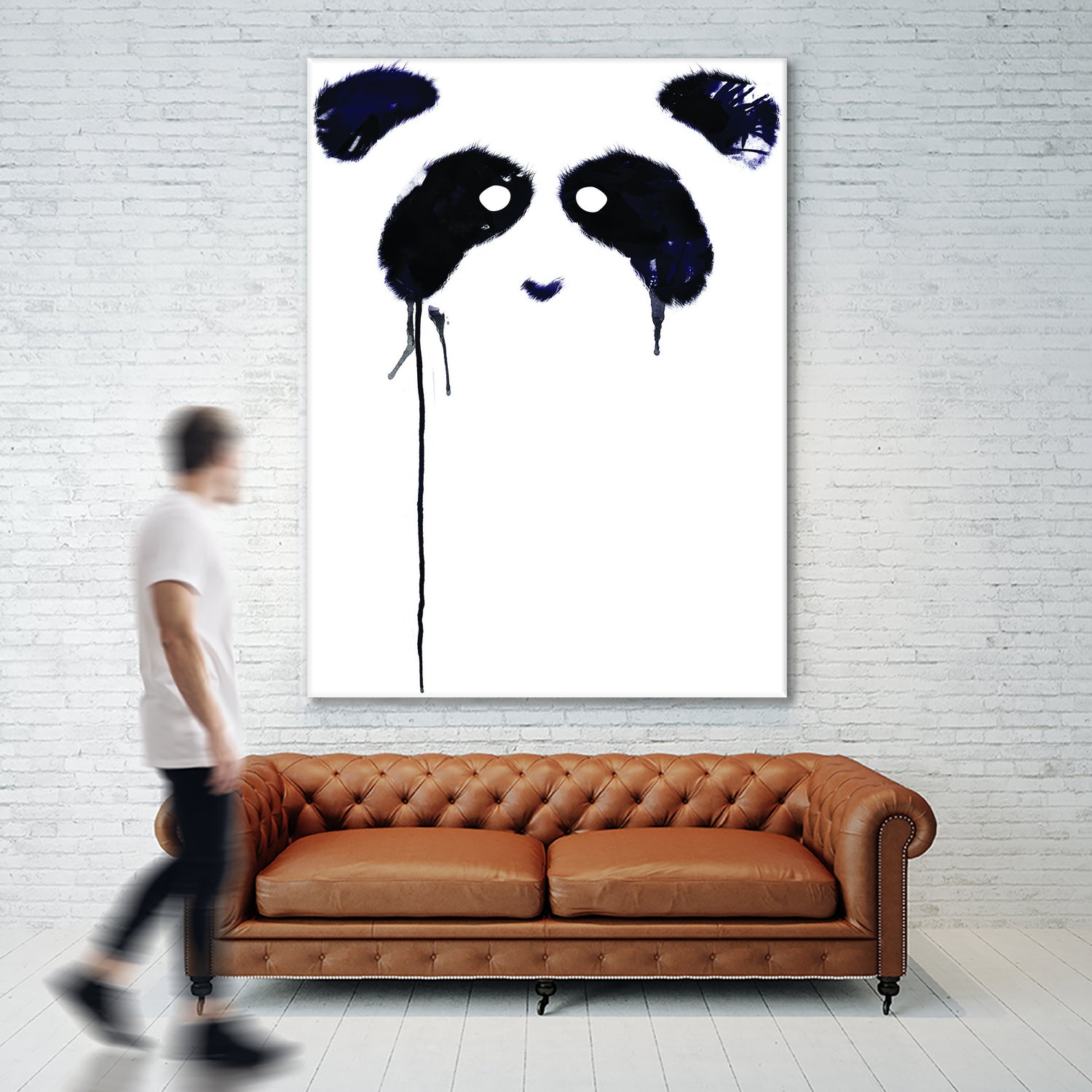 Panda by Tobias Fonseca on GIANT ART - white digital drawing