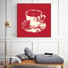 Tea Time by Tobias Fonseca on GIANT ART - red digital drawing