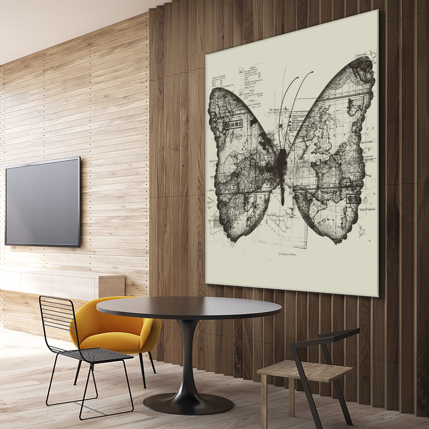 Butterfly Effect by Tobias Fonseca on GIANT ART - brown digital drawing