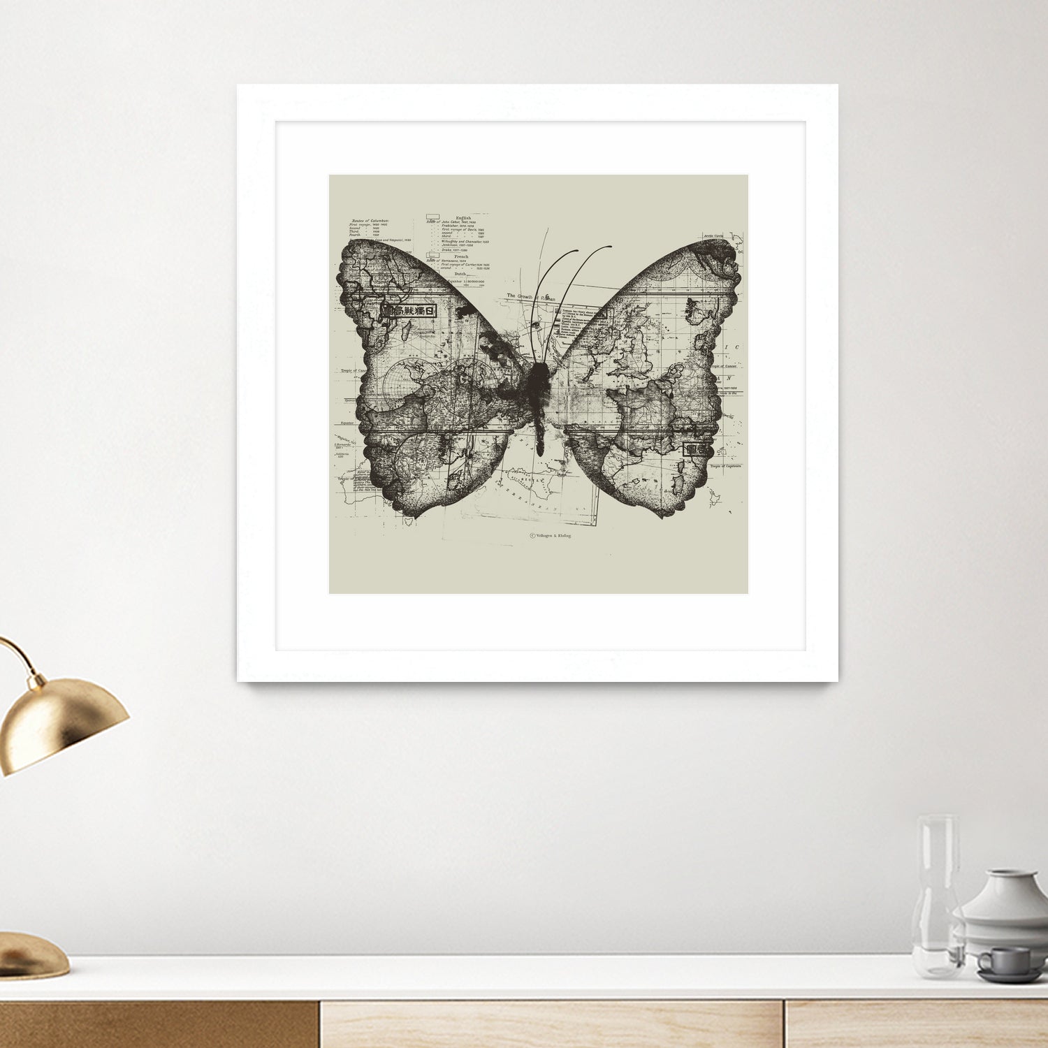 Butterfly Effect by Tobias Fonseca on GIANT ART - brown digital drawing