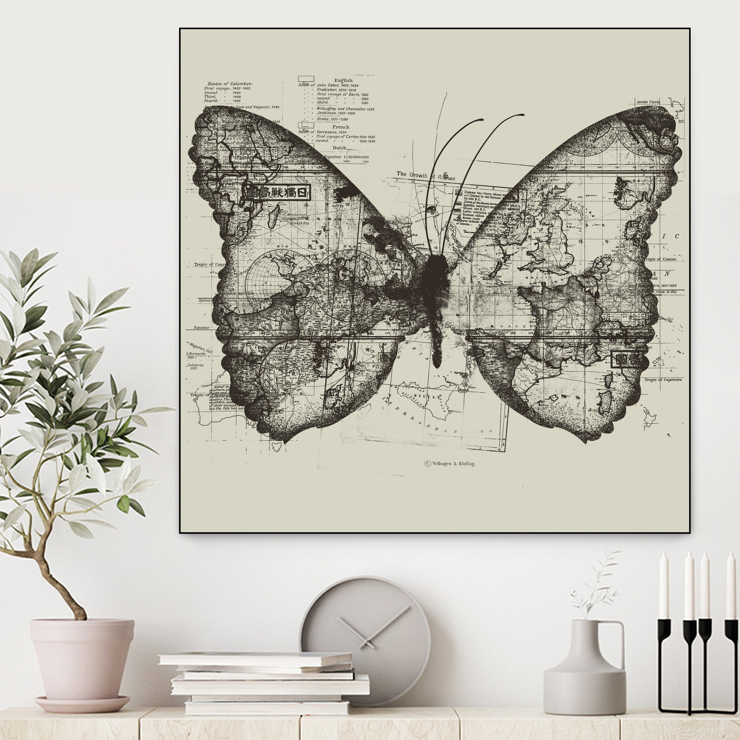 Butterfly Effect by Tobias Fonseca on GIANT ART - brown digital drawing