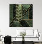 Modern Wild 2 by Elisabeth Fredriksson on GIANT ART - green digital painting