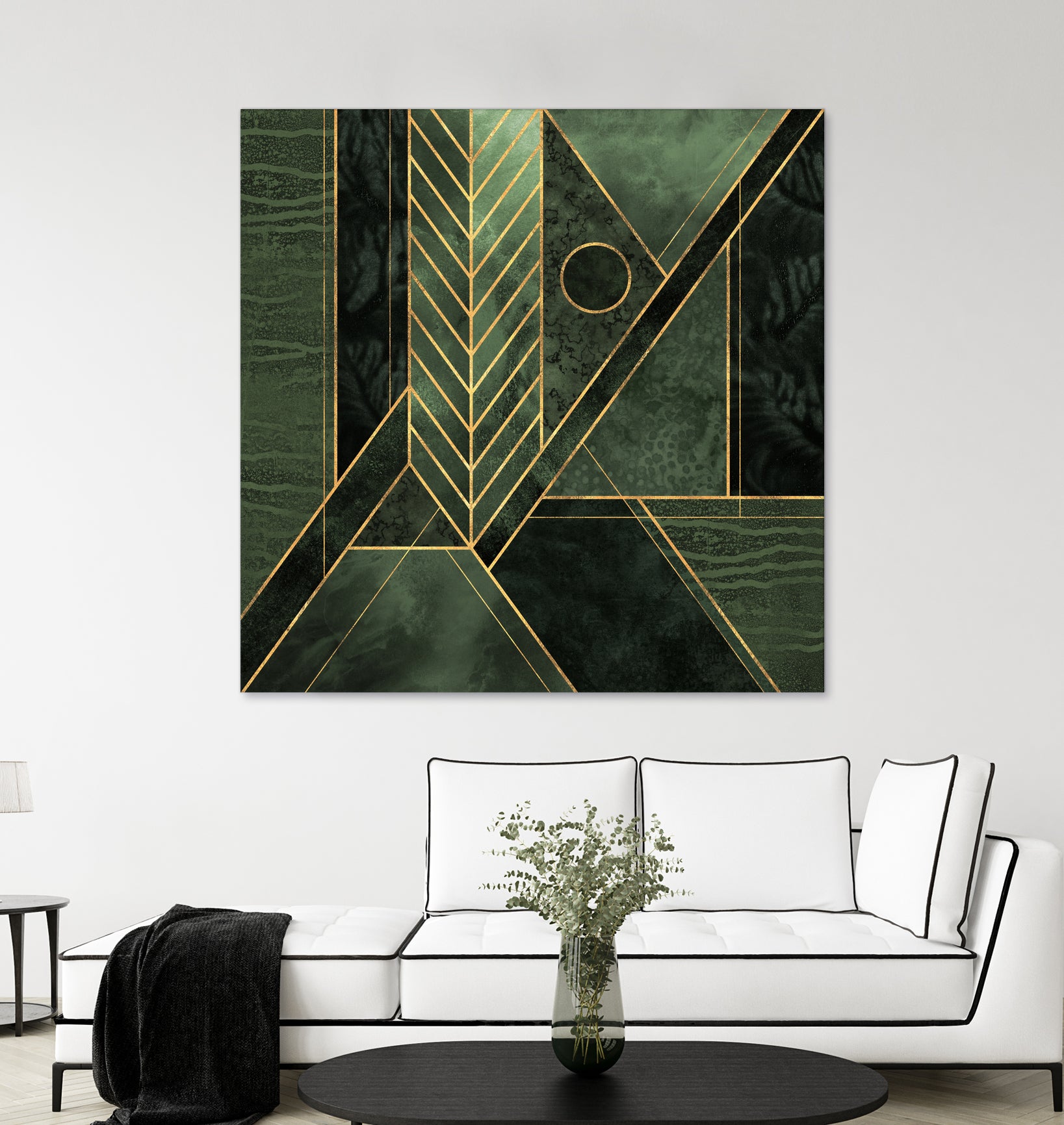 Modern Wild 2 by Elisabeth Fredriksson on GIANT ART - green digital painting